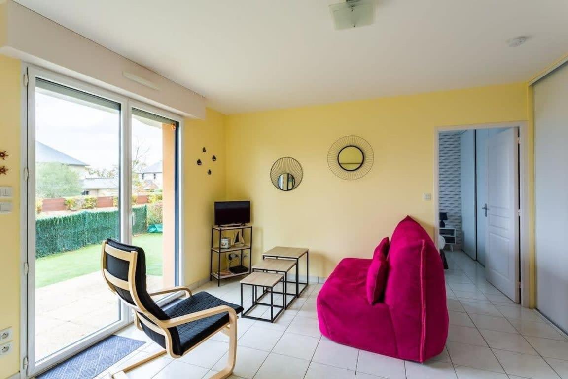 L'Opale - Joli Appartement Avec Jardin Et Garage Dinard Kültér fotó